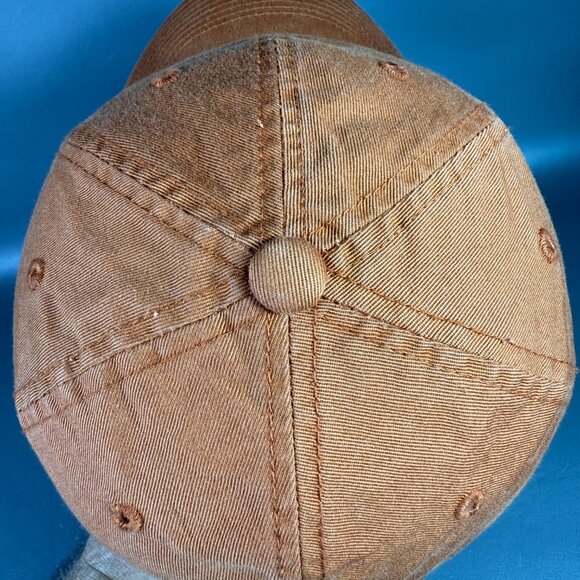 American Needle Gozzer Ranch Idaho Golf & Lake Club Hat Orange Adjustable Strap - Picture 6 of 13